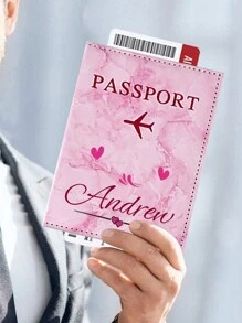 Individuell gestaltbare Mini-Reisepasshülle mit Namen und Muster mit Herzform-Muster, Reisedokumentenorganizer und Kartenetui, geeignet als Geschenk und für den täglichen Gebrauch, modisch und schön, stabil, geeignet für Reisen, Geschäftsreisen, als Geschenk für Familie, Freunde, Paare, Geburtstage, Feiertage, Weihnachtsgeschenke, leicht, vielseitig, faltbar, tragbar, süß, farbig, vintage, reduziert, niedlich, witzig, Urlaubsstimmung/Urlaub, Business Lässig, Pendeln, individuell, personalisiert, einzigartig, angepasst Reisetasche, ideale Geschenke für sie, ideale Geschenke für ihn, für Jahrestage, für Geburtstage, für Feiertage/Urlaub, für die Schule, für Geschäft/Pendeln/Arbeit/Büro, Schulmaterial, Rückkehr zur Schule, für das Büro, für die Schule, für den Klassenraum, für Lehrergaben, für die Universität, für Kollegen, für Studentenwohnheime, für Lehrer, für Jungen und Mädchen, für Teenager, Schüler der Mittelstufe, Schüler der weiterführenden Schule, Studenten, Universitätsstudenten