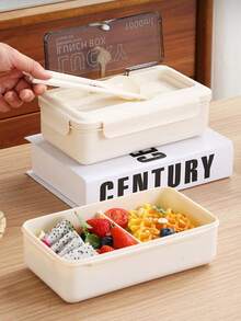 Arbeitsbento-Box mikrowellensicher Abnehm-Mahlzeitenbox-Set, geteilte Fächer & auslaufsicher