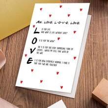 Funny And Cute Valentine's Day Cards With Special "Love" Love Cards, Perfect Love Cards For Her, Him, Wife, Husband, Boyfriend, Girlfriend, Birthday Cards, Valentine's Day Cards - Multicolor - View 9