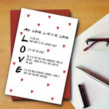 Funny And Cute Valentine's Day Cards With Special "Love" Love Cards, Perfect Love Cards For Her, Him, Wife, Husband, Boyfriend, Girlfriend, Birthday Cards, Valentine's Day Cards - Multicolor - View 3