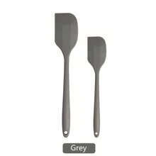 2pcs, 2in1, Silicone Spatula, Silicone Spatula Scraper, Mini Silicone Spatula, Jam Spatula, High Temperature Resistant Cream Spatula, Stirring And Baking Tool, Kitchen Utensils, Apartment Essentials, College Dorm Essentials, Back To School Supplies