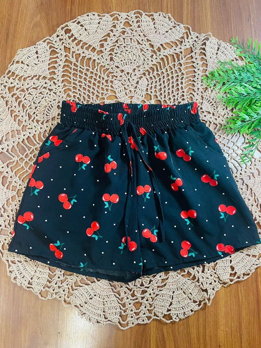 Women Shorts - Black - View 1