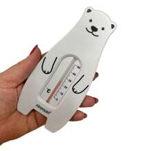 Bath Thermometer Bear Bath Baby Layette Pimpolho - 白色 - 查看 3