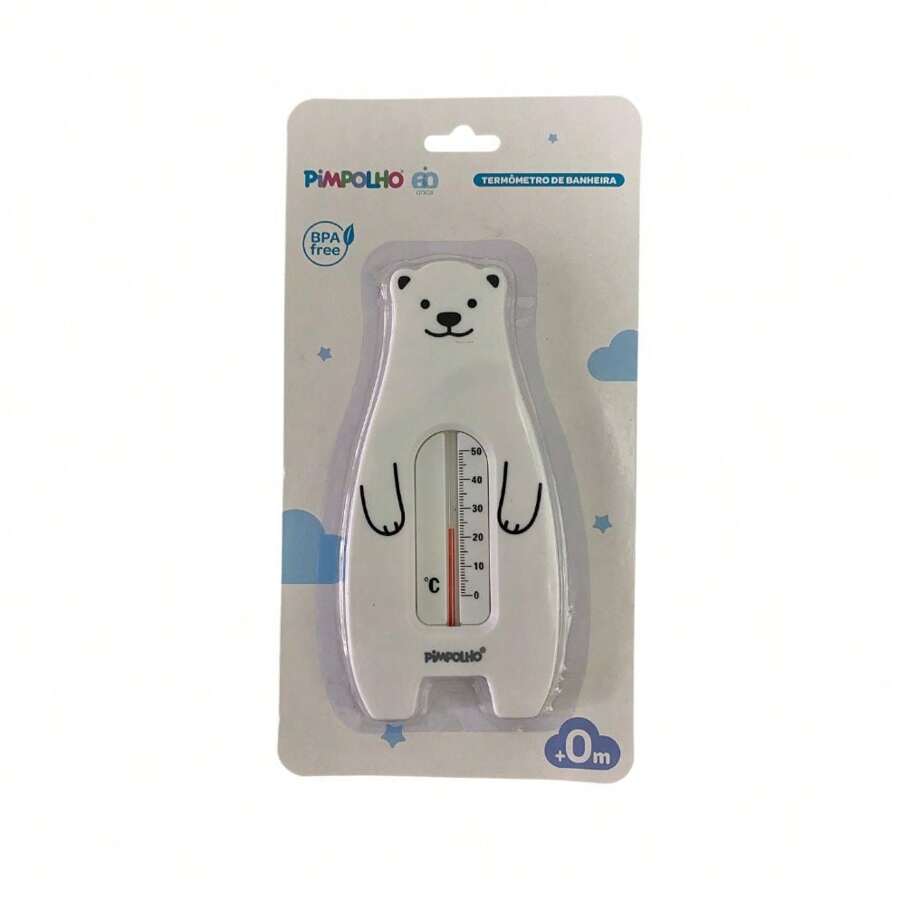 Bath Thermometer Bear Bath Baby Layette Pimpolho - 白色 - 查看 1