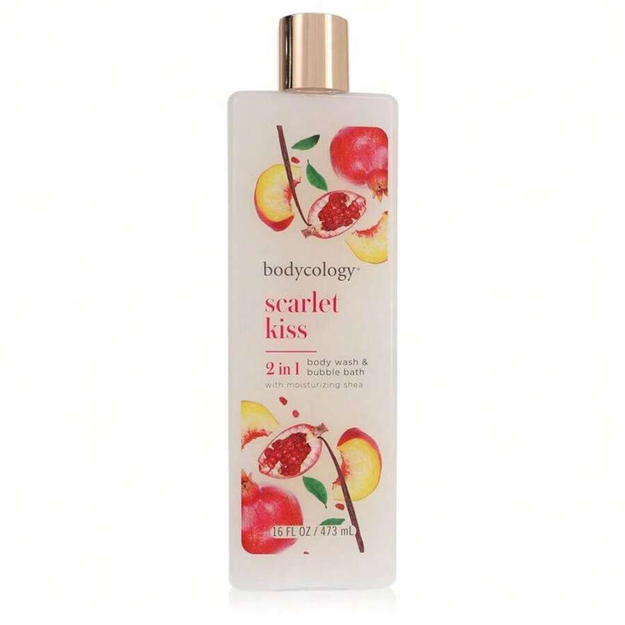 Bodycology Scarlet Kiss Body Wash & Bubble Bath 16 Oz 16 Oz - Trong sáng - Xem 1