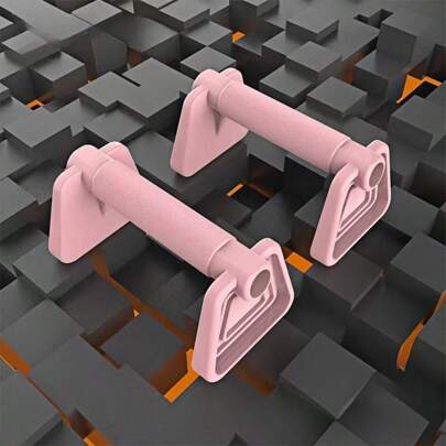 Non-Slip Push-Up Bars For Home And Gym Workouts - Made Of Durable PP Material, Compact Design For Easy Storage, Ideal For Core Strength Training And Muscle Toning, Fitness Accessory