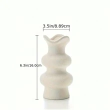 NJCHARMS 1/2pcs Ceramic Vase, Modern Dried Flower Vase, Round Vase, Pampas Flower Vase, Boho Home Decor For Centerpiece Wedding Dinner Table Party Living Room Office Bedroom, Housewarming Gift,Home Decor,Flower Vase,Centerpiece,Table Decor Gifts Birthday Graduation Room Decor Glass Vase