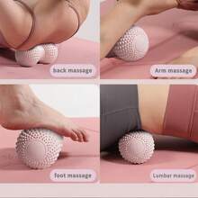 1 quả bóng massage hai mặt hình hạt đậu, massage sâu giúp thư giãn các mô cơ - Thích hợp cho việc thư giãn cơ chân, cột sống, mông và bắp chân. - Nhiều màu - Xem 6