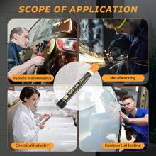 1pc Car Paint Thickness Gauge, Body Damage Detector Thickness Tester, Collision Test Check And Car Paint Inspection - Multicolor - View 8