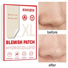 15PCS Hydrocolloid Patch, Large Size - Gentle, Low Allergenicity, Fragrance-Free, Suitable For All Skin Types, Combination Skin, And Sensitive Skin - Provides Cleansing Effect - Clear - View 2