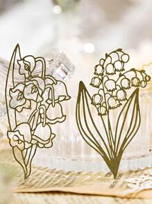 MOCARD 10 unidades/pacote de papel para scrapbooking com tema floral e planta oca, material de decoração faça você mesmo, presentes de feriado, suprimentos para colagem feitos à mão, planejamento de scrapbook personalizado, papelaria escolar criativa