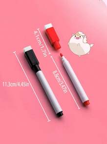 24 支装沙特彩色非磁性可擦记号笔彩色白板笔教师用绘图笔书写返校 - 彩色 - 查看 8