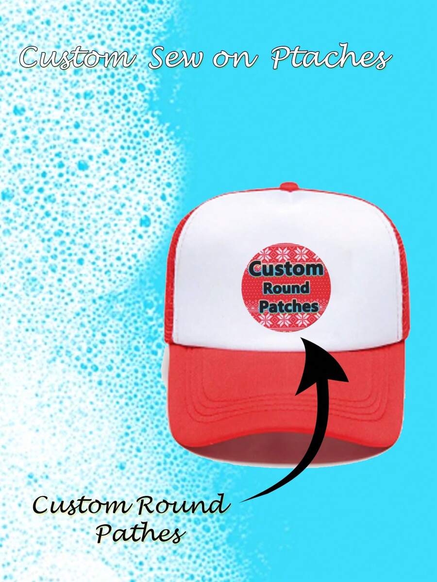 Custom Sew On Christmas Personalized Fashion Knit Print Patches, For Application On Clothing, Bags, Hats - Image Customization - View 1