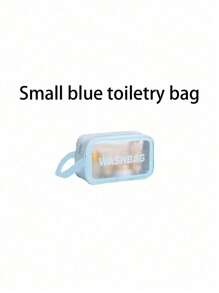 3-1pc Double-Layer Travel Cosmetic Bag Set For Toiletries, Bathing, Makeup Organizing, Hand Carry, Beauty Storage, Beach, Dry/Wet Separation, Swimming, Teen Girl's Cosmetics Bag, Skincare Bag, Menstrual Bag, Waterproof Travel Washing Bag - Multicolor - View 20