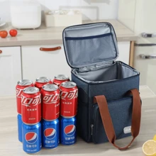 Thermal Bag, Crossbody Strap, Lunch Box, Food 911 - 彩色 - 查看 9