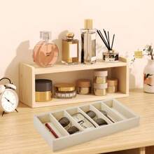 Samtbrille Organizer - Mehrzweck Aufbewahrungsablage für Brillen, Schmuck (Ringe, Ketten, Armbänder, Uhren) für Männer und Frauen