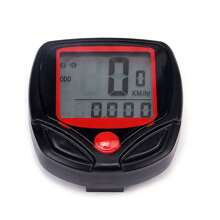 Bicycle Flashlight And Headlight Kit Ultra LED Waterproof Bike Light And Wired Digital Speedometer - 黑色 - 查看 5