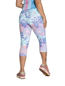 MAXFIT SPORTS Rhinomax Women's Capri Sports Leggings – High Waist, Lightweight And Comfortable, Cutting-Edge Design, Elastic, Yoga Pants And Women's Sports Tights Model 2 - 彩色 - 查看 3