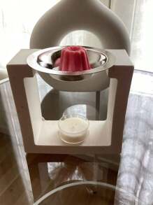 Set de 3 moldes de silicona con diseño geométrico para hacer portavelas, difusores de aceites esenciales, velas y otros artículos decorativos hechos a mano. Perfecto para bodas, fiestas, mesas de comedor y decoración del hogar.