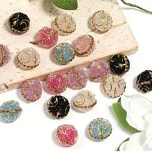 5 piezas Decoración de cristal de strass con diseño único de estrella y luna, adecuado para manualidades DIY, joyería, accesorios para zapatos y bolsos, accesorios para el cabello hechos a mano - 5 piezas - Ver 5