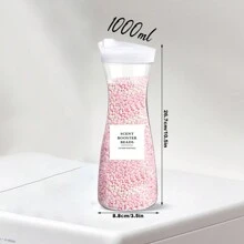 1 件装洗衣粉分配器瓶，带防水标签，适用于洗衣液、织物柔顺剂、漂白剂、香味增强剂珠子洗衣房装饰收纳 - 無色 - 查看 9