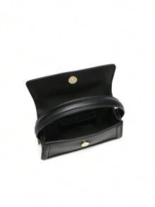 Women Mini City Crossbody Bag, Brown And Black Color, Casual And Fashion Handbag & Shoulder Bag - Black - View 7