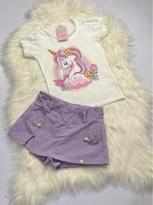 GIRLS' CHILDREN'S SET /LAUNCH/FASHION/SUMMER/PROMOTION/CHILDREN'S - 彩色 - 查看 9