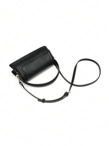 Women Mini City Crossbody Bag, Brown And Black Color, Casual And Fashion Handbag & Shoulder Bag - Black - View 6