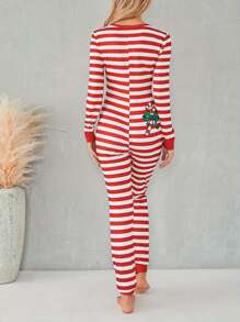 Costume Zentai - 紅色 - 查看 4