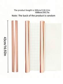 Matte Rose Gold Wrapping Paper, Solid Color Wrapping Paper, Gift Wrapping Paper, Perfect For Weddings, Valentine's Day, Birthdays, DIY Bouquets, Christmas, Christmas & Valentine's Day - Rose Gold - View 9