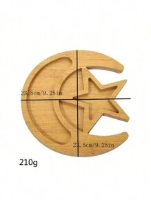 Asymmetric Density Board Star And Moon Tableware Household Fruit Dessert Setting Plate Barbecue Salad Plate Dessert Tray