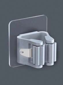 3 szt., uchwyt na mopy, bezśladowy klips do mopów, bezpłatny dziurkacz, uchwyt na miotłę, klips do mopów, łazienka, wieszak ścienny do łazienki