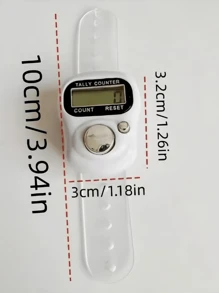 3pcs 5-Digit Display Finger Counter, Resettable Handheld Digital Click Counter For Golf, Tally, Counters, Assorted Colors