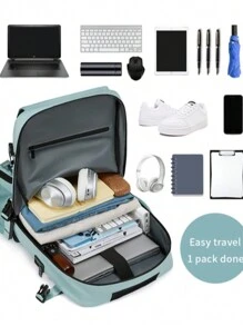 Large Multifunctional Viral Backpack Travel Bag Waterproof Nylon Boarding Bag 30L