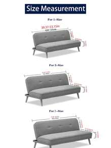 1 件四季弹力沙发/床罩，防尘