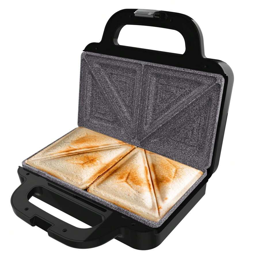 Cecotec Ctec Appareil à sandwich Rock`nToast Deep Classic - ✅Livraison en 3-5 jours - Multicolore - Voir 1