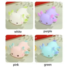 Stretchable And Squeezable Axolotl Toys - Cute Fish Stress - Relieving Soft Animal Toys - Birthday, Easter, Office Gifts