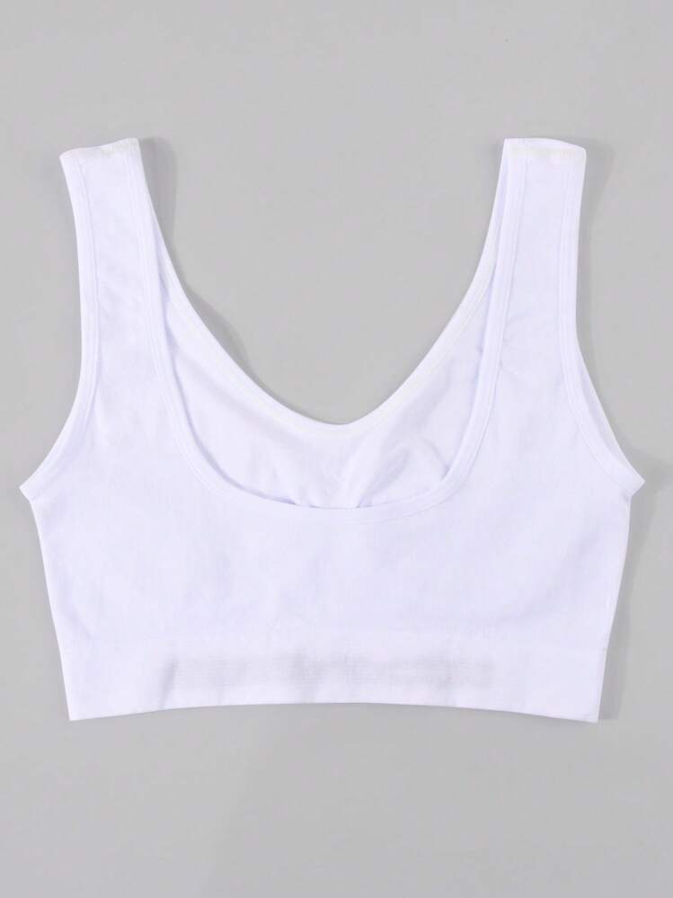 Set de 3 sujetadores deportivos sin costuras y cómodos de una sola capa para mujeres - Multicolor - Ver 7