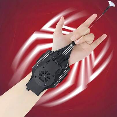 1 pieza Versión real Lanzador de telaraña, Juguete lanzador de cuerda de Lanzacohetes RPG, Regalo de cumpleaños de 18+, Juguete lanzador de cuerda de telaraña de 8 pies para la muñeca