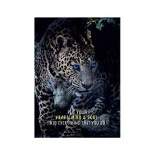 1pc Wall Arts Posters Modern Quotes Animals Inspirational Phrases Poster Printing Inspirational Words Wall Art Canvas Painting Tiger Lion Leopard Eagle Office Decoration Home Decoration Canvas Art, Frameless - Multicolor - View 32