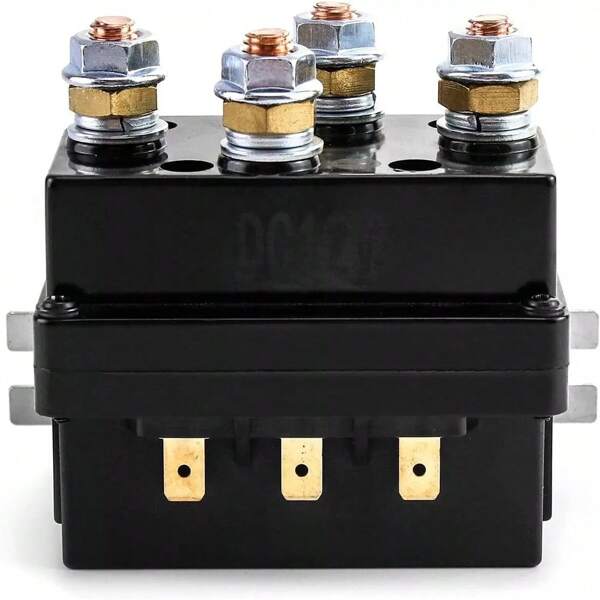 12V 500A 12000 LB Winch Solenoid Relay Controller Contactor For Polaris Warn ATV