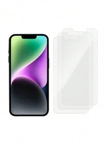 3pcs Tempered Glass Screen Protector, High Definition, Waterproof, Durable, Unbreakable Edges, Compatible With Apple IPhone7/8/X/XS/11/12/13/14/15 Pro Max/16 Pro Max/16 Plus/16/16e/17/17 Air/17 Pro/17 Pro Max - Clear - View 30