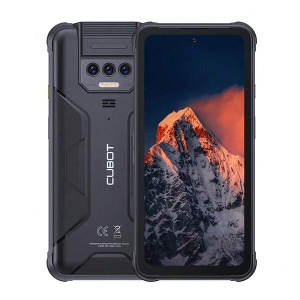 CUBOT KingKong 8, IP68/IP69K resistente al agua Smartphone, Android 13, 6GB RAM, 256GB ROM, 48MP triple cámara, 10600mAh batería masiva, NFC