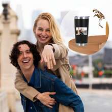 Personalized 20oz Tumbler With Lid, Custom Photo Logo Text Name, 1pc Customized Coffee Travel Mug, Double Wall Vacuum Stainless Steel Insulation, Multi-Coloed Printed Personalized Cups Birthday Gifts, Personalized Mother's Day Gifts, Custom Anniversary Gift, Custom, Personalized, Unique, Ideal Gifts For Him, Ideal Gifts For Her, Her, Girlfriend, Family, Friends, Son, School Students, Workers, Kids, Dining Room, Bathroom, Living Room, Bedroom, Office, Tea Room, School, Home