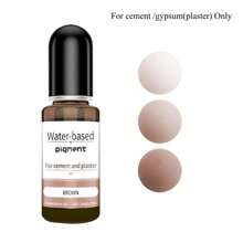 15/1/30 Warna Pigmen Semen Gipsum, Pewarna Cair Berbasis Air, Pewarna Bubuk Gipsum Konsentrat, Pewarna Pekat untuk Cetakan Plaster 10ml/Buah - Pewarna Semen Gypsum - View 20