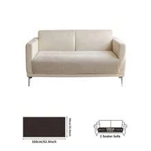 1pc Solid Color Waterproof Sofa Cover, Non-Slip, Pet-Friendly, Simple Style, Non-Sticky, Suitable For Bedroom, Living Room, Office Home Decor, Fits Single, Loveseat, 3-Seater, 4-Seater And Sectional Sofas