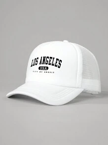 1顶印有“LOS ANGELES USA”字样的可调节棒球帽，户外防晒休闲帽，适合旅行、海滩、度假，Y2K风格，适合年轻人、夏季、假日、节日佩戴。 - 棒球網帽 - 查看 3
