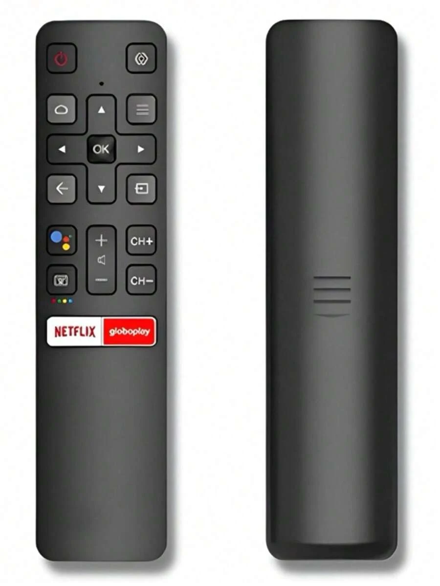 Controle Remoto Para Tv Semp Tcl Smart 4k Android Sk8300 Rc802v