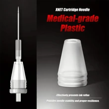 XNET Aurora 墨盒纹身针 RL/RM/RS 一次性硅胶消毒纹身针适用于纹身机握把 20 支