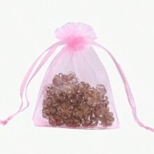 10/50/100 pièces Sacs cadeaux en organza, sacs pour cadeaux de mariage, taille 7*9cm, fournitures d'emballage cadeaux pour les fêtes, événements et fêtes, maison et vie, fournitures pour fêtes de mariage, pochettes cadeaux de centre de table, sacs d'emballage de cuisson, sacs d'emballage de cadeaux de bijoux, sacs à mailles pour cadeaux d'événements et de fêtes, convenant pour divers festivals, célébrations, fêtes en plein air, toutes les saisons, sacs anti-insectes pour fruits, retour à l'école, Saint-Valentin